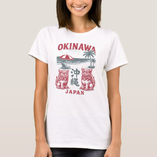 Okinawa Beach Vintage T Shirt