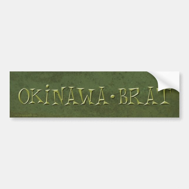 Okinawa Bratbildekal #5 Bildekal (Framsidan)