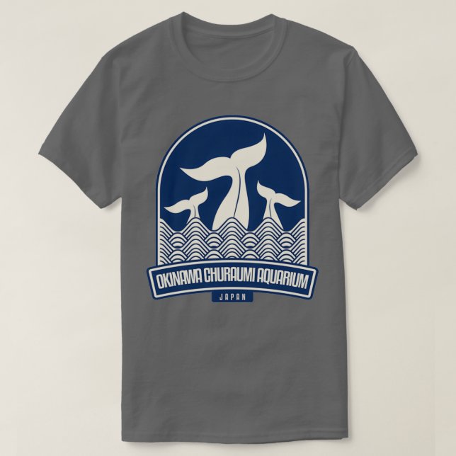 Okinawa Churaumi Aquarium Japan T Shirt (Design framsida)