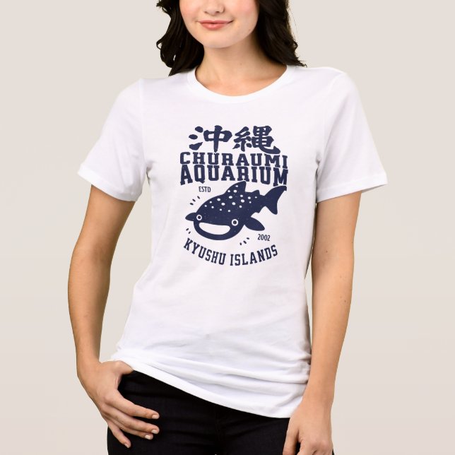 Okinawa Churaumi Aquarium T Shirt (Framsida)
