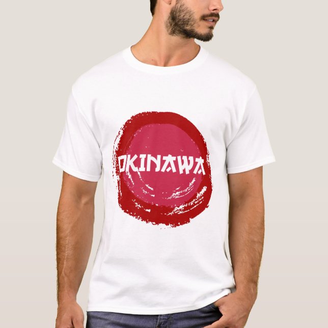 Okinawa Circle of Life Manar T-Shirt (Framsida)