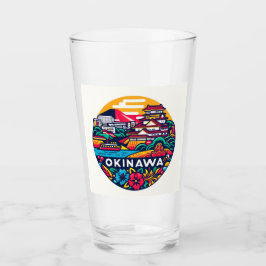 Okinawa Design Tumbler Glaskopp