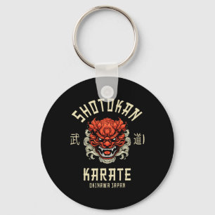 Okinawa Japan Dojo Shotokan Karate Nyckelring