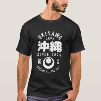 Okinawa Japan Japansk Kanji Okinawa Naha Japan T Shirt