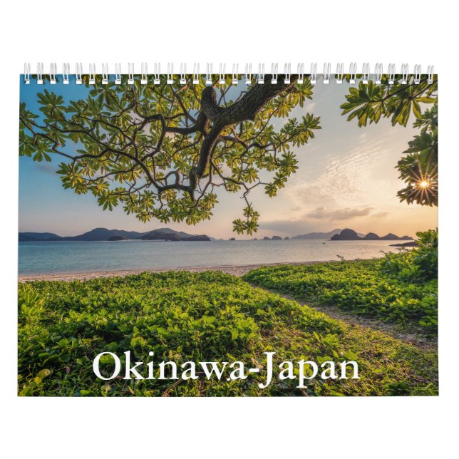 Okinawa-Japan-kalender Kalender (Omslag)