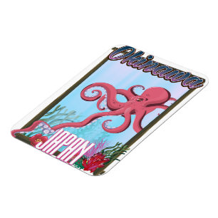 Okinawa Japan Squid-reseaffisch Magnet