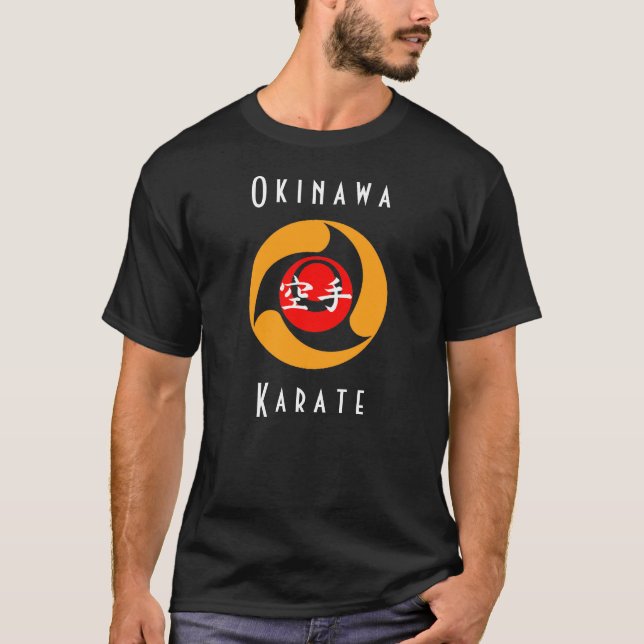 Okinawa Karate Martial Art Birthplace T-Shirt (Framsida)