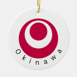 Okinawa National Flagga Ornament