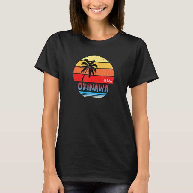 Okinawa Okinawa Japan T Shirt (Framsida)