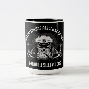 OKINAWA SALTY HUNDAR TY Två-Tonad MUGG