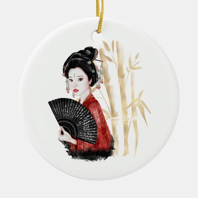 Okinawa Series Design 39 Julgransprydnad Keramik (Framsidan)