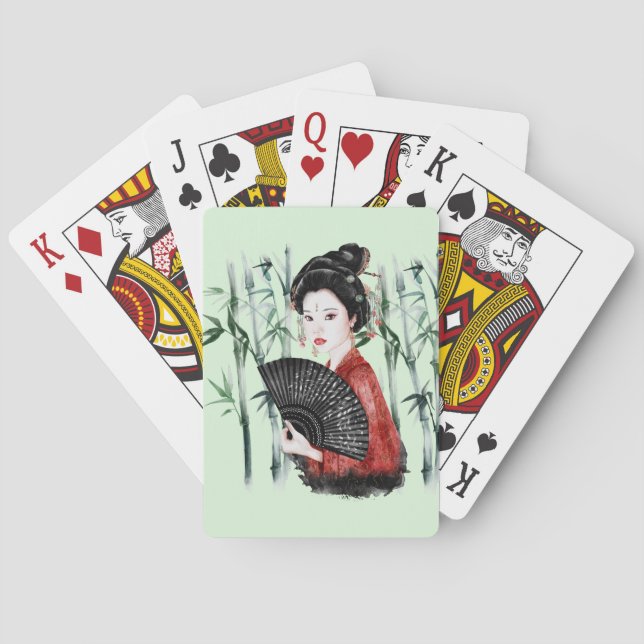 Okinawa Series Design 40  Casinokort (Baksidan)