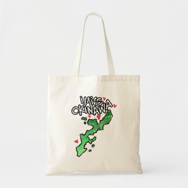 Okinawa Tote Bag Tygkasse (Framsidan)