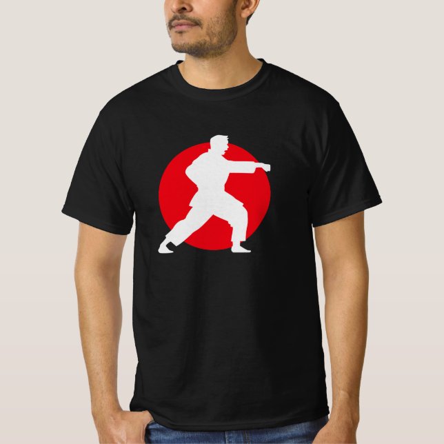 Okinawa Traditional Karate Do T Shirt (Framsida)