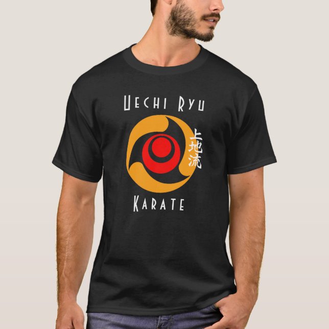 Okinawa Uechi Ryu Karate T-Shirt (Framsida)