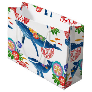 okinawan giftbag för konst för bingatastilmönst