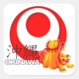 OkinawanShisa klistermärke