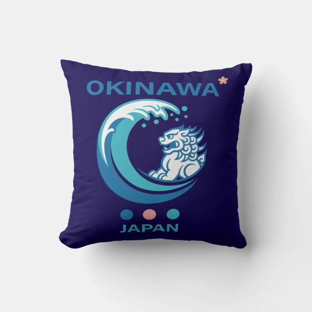 Okinawaön Japan Kudde (Framsida)