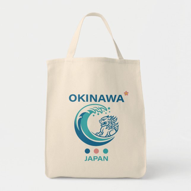 Okinawaön Japan Tygkasse (Framsidan)