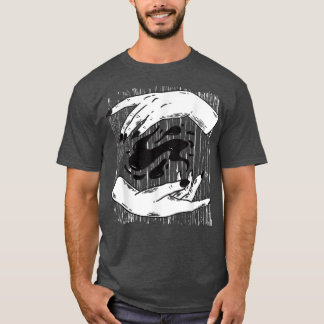 Okkult Witcher Händer Witches Tarot Gothic Witch W T Shirt