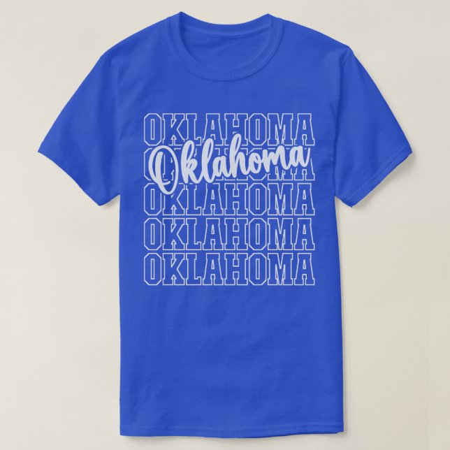 OKLAHOMA 6 T SHIRT (Design framsida)