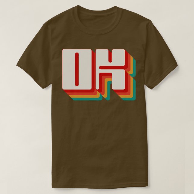 Oklahoma 9 t shirt (Design framsida)
