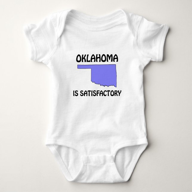 Oklahoma - Är tillfredsställande Tee (Framsida)