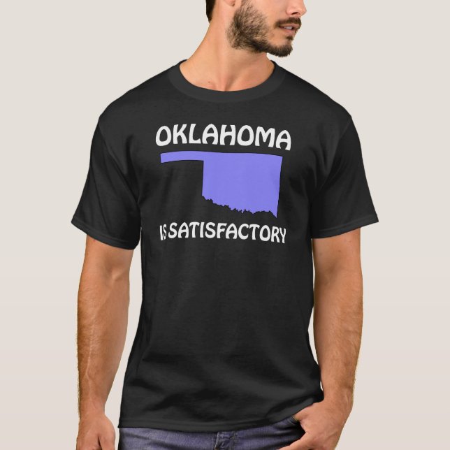 Oklahoma - är tillfredsställande tröja (Framsida)
