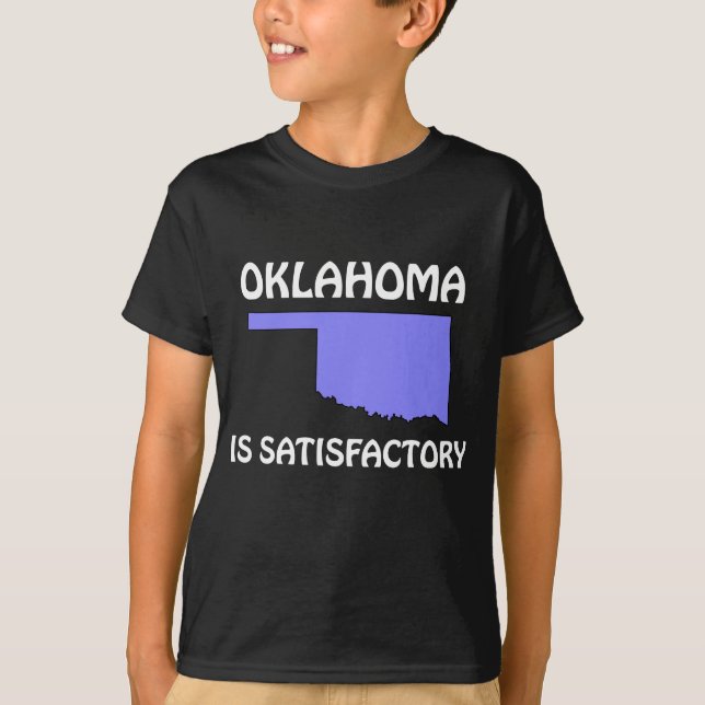 Oklahoma - är tillfredsställande tröja (Framsida)