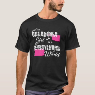 Oklahoma Bara en Oklahoma-flicka i Pennsylvania T Shirt