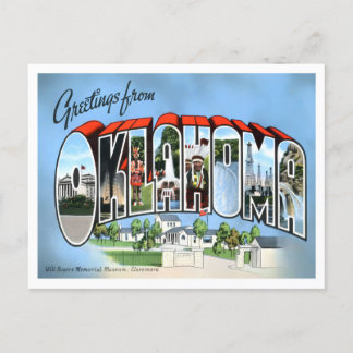 Oklahoma Big Brev vykort