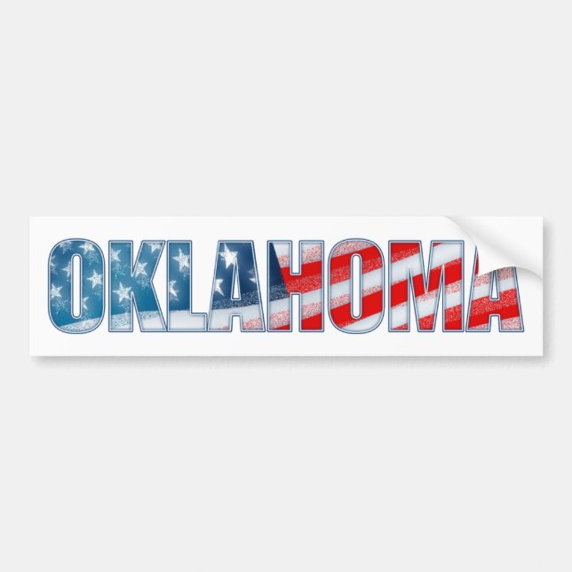 Oklahoma Bildekal (Framsidan)