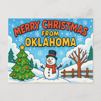OKLAHOMA Brevkort Vykort