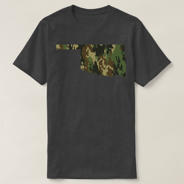 Oklahoma Camo T Shirt (Design framsida)