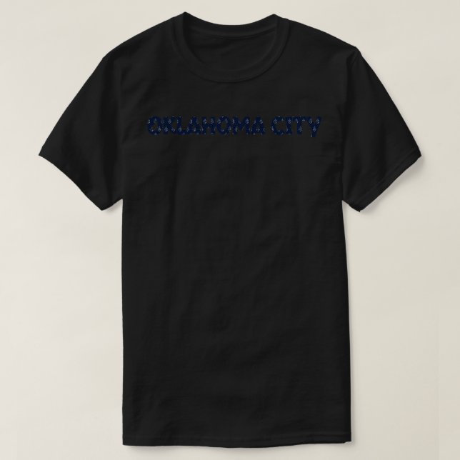Oklahoma City 2 T Shirt (Design framsida)