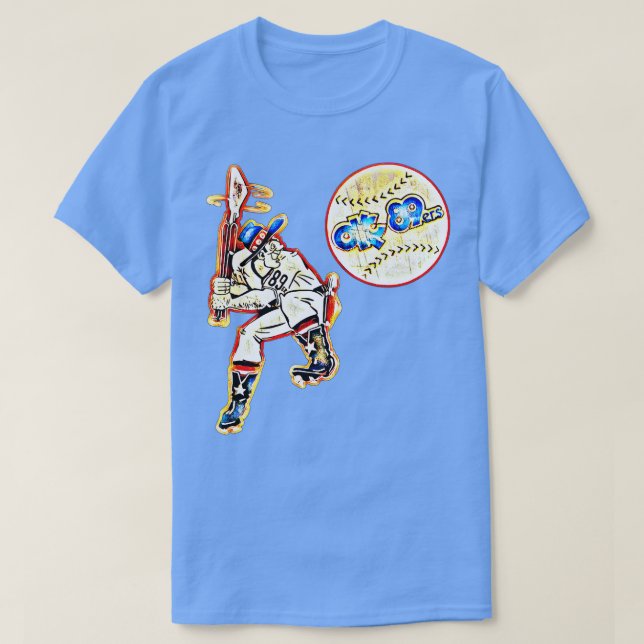 Oklahoma City 89ers Baseball T Shirt (Design framsida)