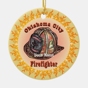Oklahoma City Firefighter ornament
