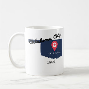 Oklahoma City kaffemugg