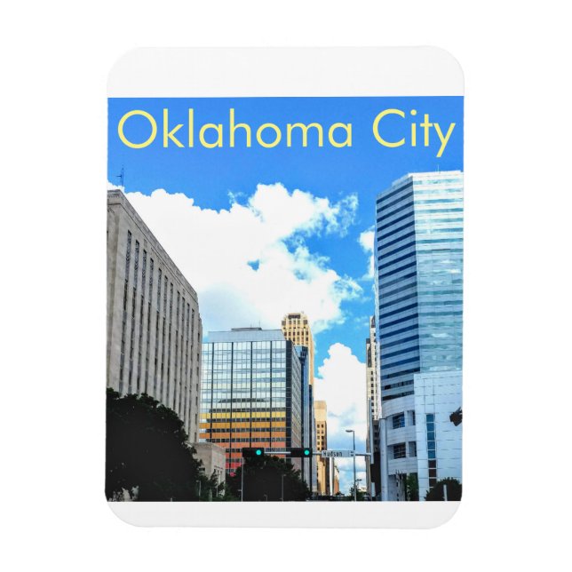 Oklahoma City magnet (Vertikal)