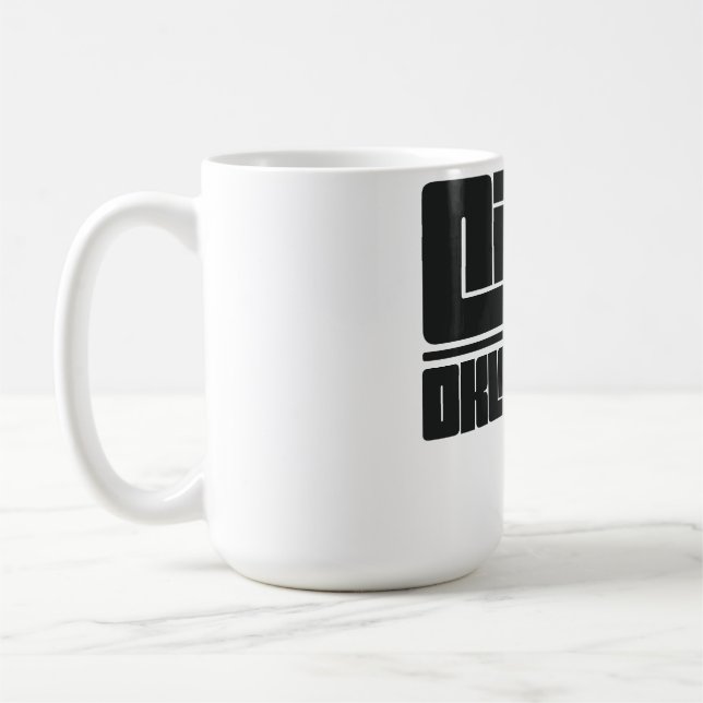 Oklahoma City - Oklahoma Kaffemugg (Vänster)
