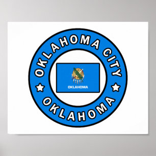 Oklahoma City Oklahoma Poster