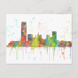 OKLAHOMA CITY, OKLAHOMA SKYLINE VYKORT