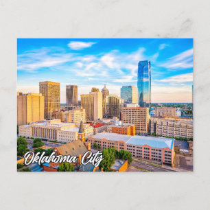 Oklahoma City, Oklahoma, USA Helg Vykort