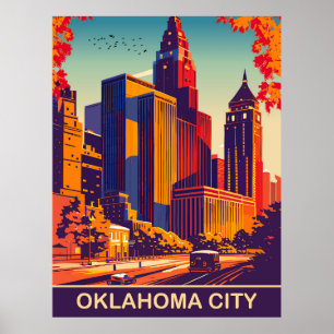 Oklahoma City på hösten, Resa Poster