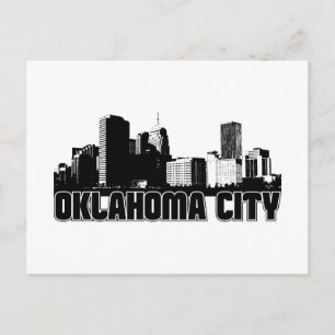 Oklahoma City Skyline Vykort