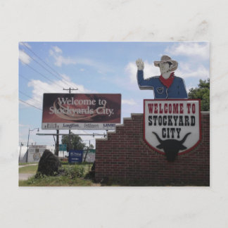 Oklahoma City Stockyards Vykort