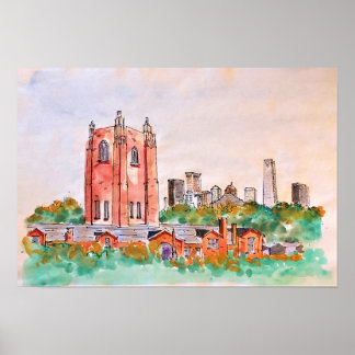 Oklahoma City Universiteten - OCU Poster