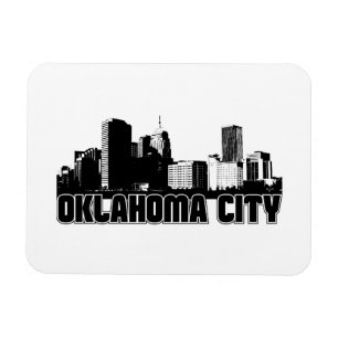 Oklahoma cityhorisont magnet