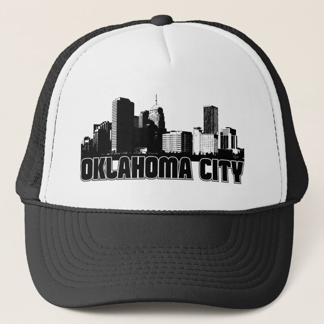 Oklahoma cityhorisont truckerkeps (Framsida)