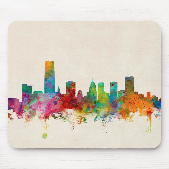 Oklahoma cityhorisontCityscape Musmatta (Framsidan)